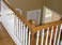 North Avenue... Looking over the staircase down to the foyer