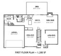Floor plan - first floor